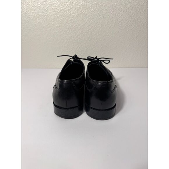 Cole Haan Men’s Cap Toe Oxford Shoes Black Leather Size 12 Grand.OS